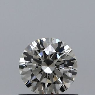 0.50 Carat Round K VS2 EX GIA Natural Diamond