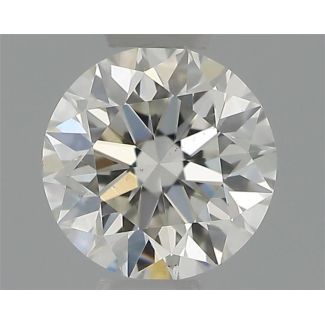 0.30 Carat Round G VS2 EX IGI Natural Diamond