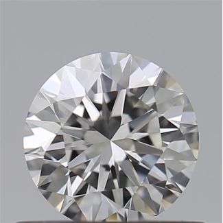 0.5 Carat Round G VVS2 EX IGI Natural Diamond