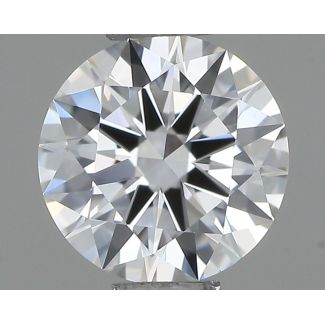 0.42 Carat Round E IF EX GIA Natural Diamond