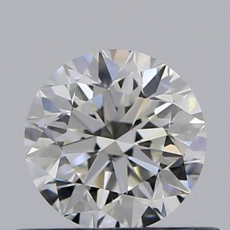 0.45 Carat Round I VVS1 VG EX GIA Natural Diamond