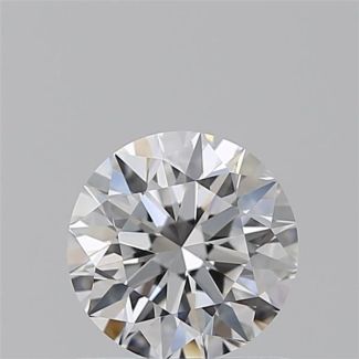 0.71 Carat Round D VVS2 EX GIA Natural Diamond