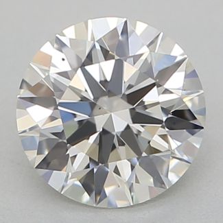 0.6 Carat Round H VS2 EX GIA Natural Diamond