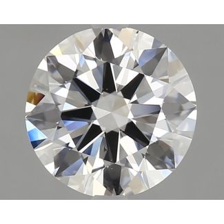 1.52 Carat Round G SI1 EX GIA Natural Diamond