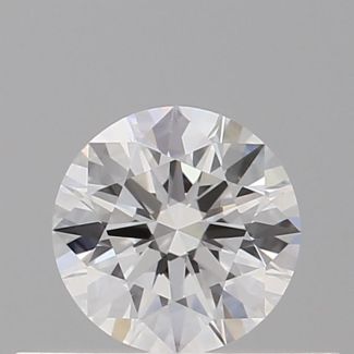 0.35 Carat Round D VVS1 EX GIA Natural Diamond