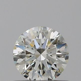 0.5 Carat Round H VVS2 EX IGI Natural Diamond