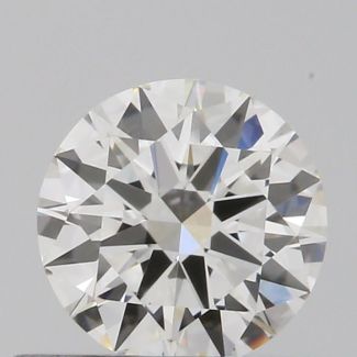 0.41 Carat Round H VS1 EX GIA Natural Diamond