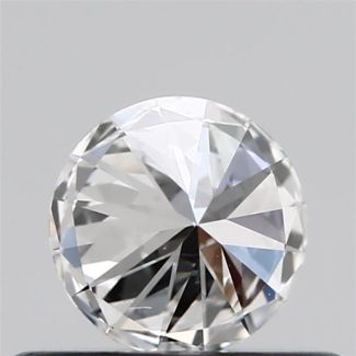 0.30 Carat Round F VS2 EX GIA Natural Diamond