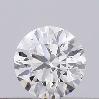 0.2 Carat Round G VVS1 EX GIA Natural Diamond