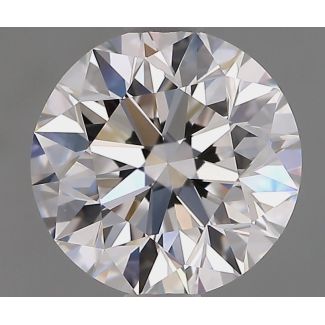 1.7 Carat Round D VS1 EX GIA Natural Diamond