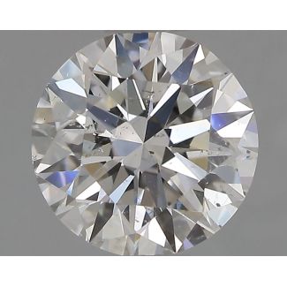 1.0 Carat Round G SI2 EX GIA Natural Diamond