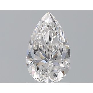 1.22 Carat Pear D VVS2 - EX GIA Natural Diamond