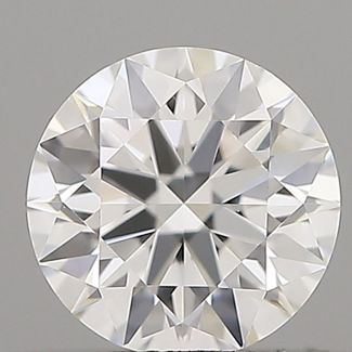 0.35 Carat Round D VVS2 EX GIA Natural Diamond