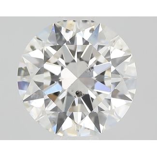 1.01 Carat Round G SI2 EX GIA Natural Diamond