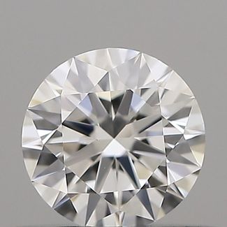 0.4 Carat Round E VVS2 EX GIA Natural Diamond