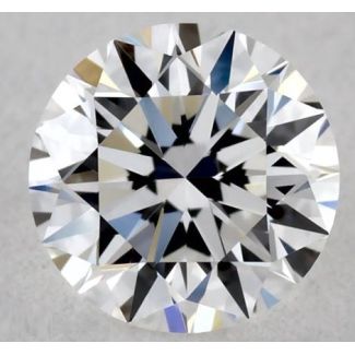 0.32 Carat Round E VVS2 EX GIA Natural Diamond