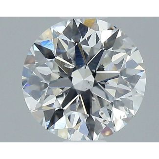 1.0 Carat Round F SI1 EX GIA Natural Diamond