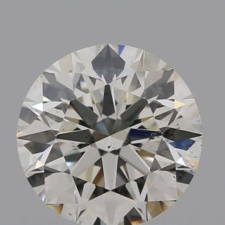 0.73 Carat Round I SI1 EX IGI Natural Diamond