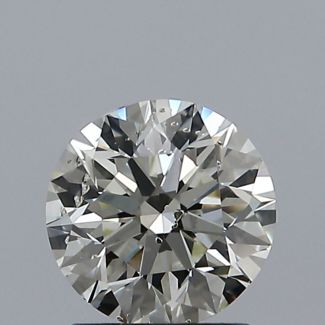 1.20 Carat Round K SI2 VG EX GIA Natural Diamond