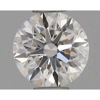 0.46 Carat Round G VVS2 EX IGI Natural Diamond