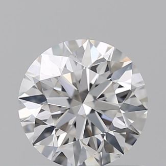 0.64 Carat Round E VS2 EX GIA Natural Diamond