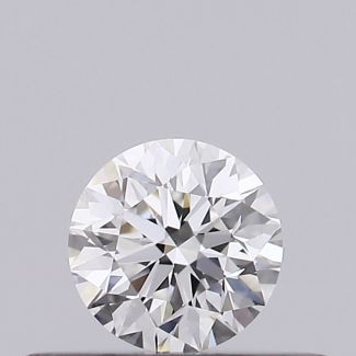 0.25 Carat Round G VVS1 EX GIA Natural Diamond