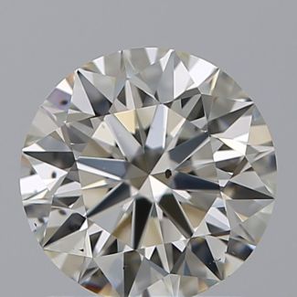 1.01 Carat Round J SI1 EX GIA Natural Diamond