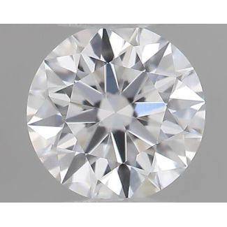 0.24 Carat Round E IF EX GIA Natural Diamond