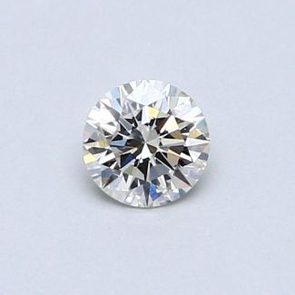 0.36 Carat Round I VS2 VG EX GIA Natural Diamond