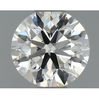 0.5 Carat Round F VS1 VG EX GIA Natural Diamond