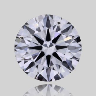 0.51 Carat Round F VVS1 EX GIA Natural Diamond