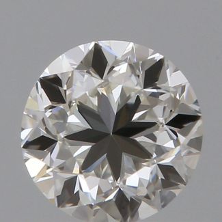 0.5 Carat Round H VVS1 GD EX GIA Natural Diamond