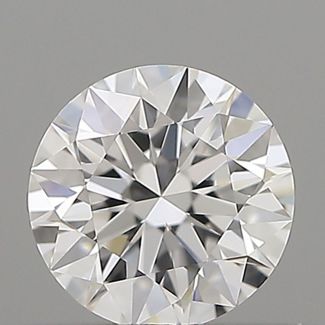 0.36 Carat Round D VVS1 EX GIA Natural Diamond