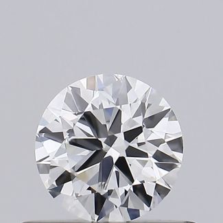 0.4 Carat Round F VS2 VG EX GIA Natural Diamond