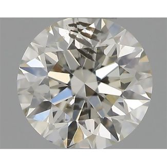 0.33 Carat Round H SI2 EX IGI Natural Diamond