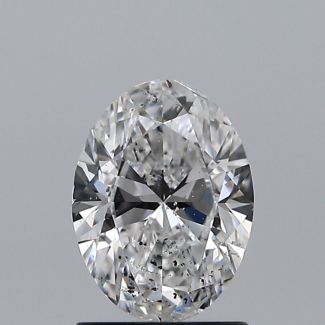 1.11 Carat Oval E SI2 - VG GIA Natural Diamond