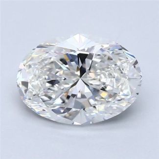 1.85 Carat Oval G VVS1 - EX VG GIA Natural Diamond