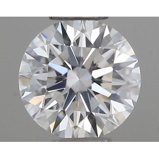 0.3 Carat Round E VVS1 EX GIA Natural Diamond