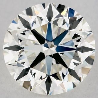 0.9 Carat Round I VVS1 VG EX GIA Natural Diamond