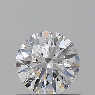 0.5 Carat Round D SI1 EX GIA Natural Diamond