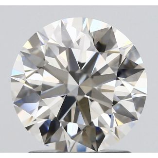 1.51 Carat Round H VS1 EX GIA Natural Diamond