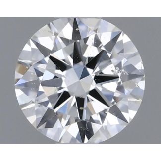 0.3 Carat Round I SI2 EX GIA Natural Diamond