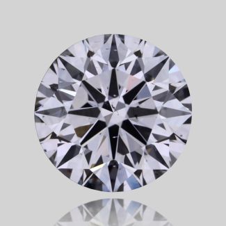 0.51 Carat Round H SI1 EX GIA Natural Diamond