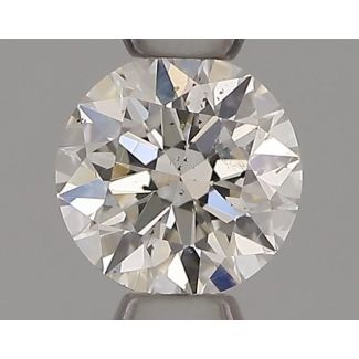 0.30 Carat Round G SI2 EX VG GIA Natural Diamond