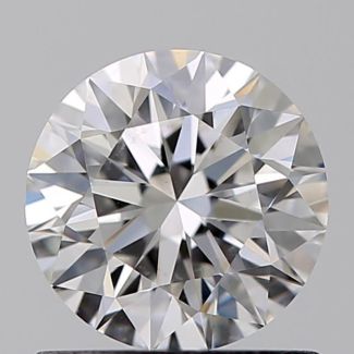 0.80 Carat Round E SI1 EX GIA Natural Diamond