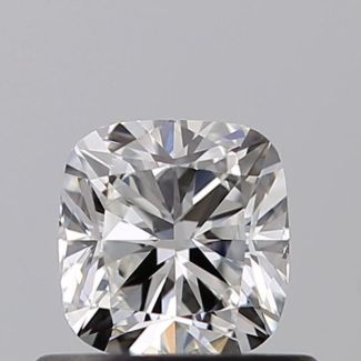 0.51 Carat Cushion Modified F VS1 - VG GIA Natural Diamond