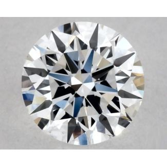 0.41 Carat Round D VS1 EX GIA Natural Diamond