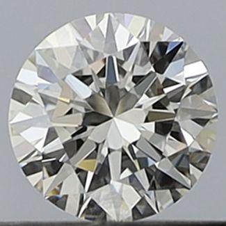 0.27 Carat Round G VVS2 EX GIA Natural Diamond