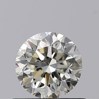 0.50 Carat Round K VS2 GD VG GIA Natural Diamond