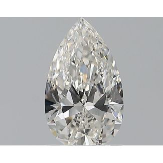 0.83 Carat Pear G VVS1 - EX GIA Natural Diamond